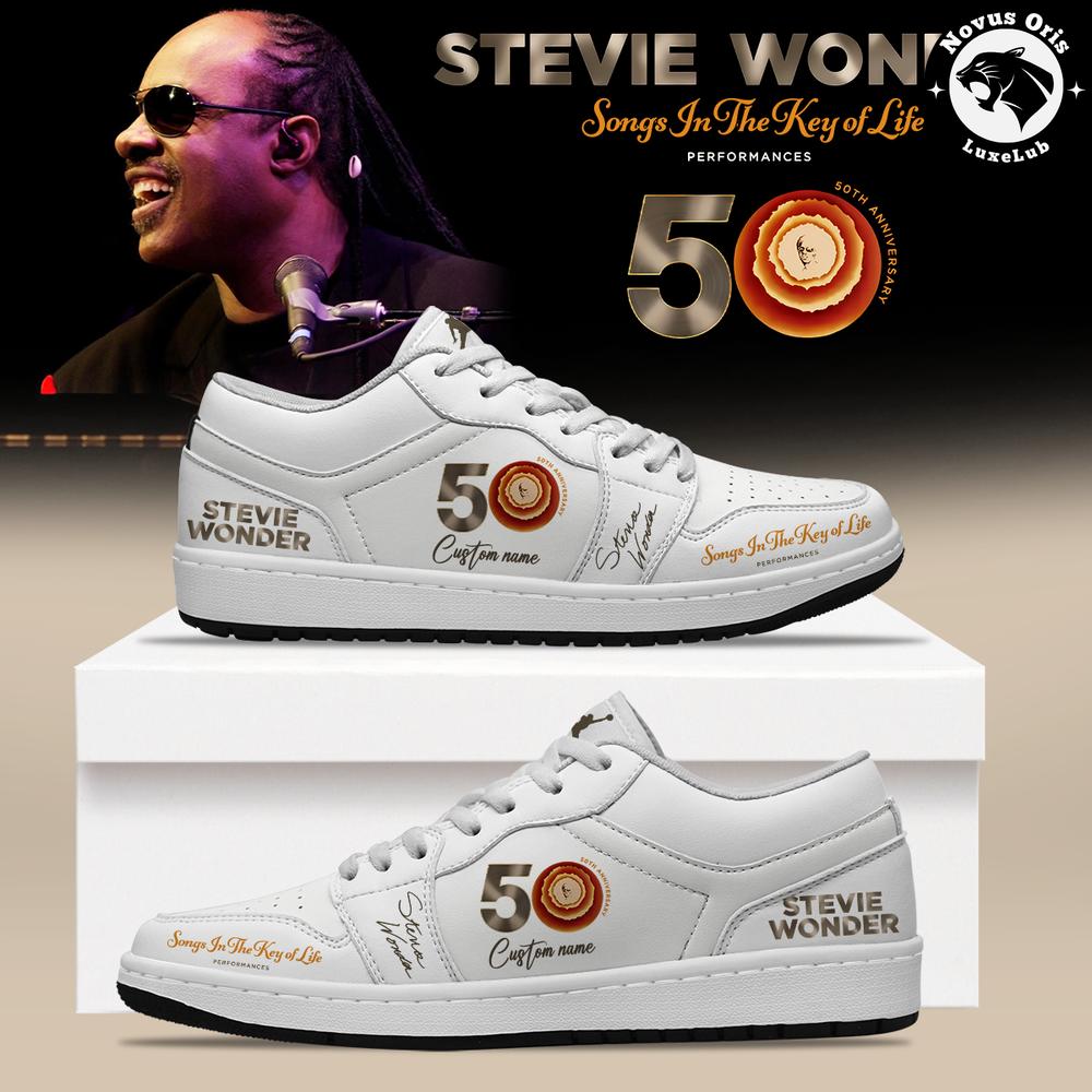 Stevie Wonder Songs in the Key of Life 50th Anniversary Air Force 1