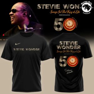 Stevie Wonder Songs in the Key of Life 50th Anniversary Graphic T Shirt 2