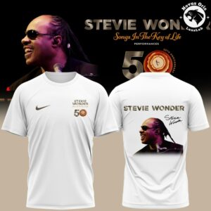 Stevie Wonder Songs in the Key of Life 50th Anniversary Graphic T Shirt 5