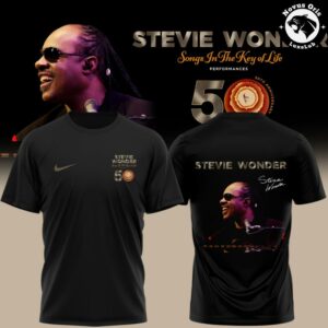 Stevie Wonder Songs in the Key of Life 50th Anniversary Graphic T Shirt 6
