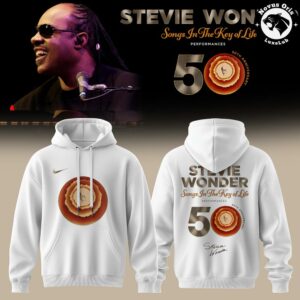 Stevie Wonder Songs in the Key of Life 50th Anniversary Pullover Hoodie 3