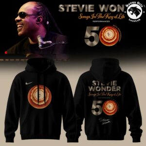 Stevie Wonder Songs in the Key of Life 50th Anniversary Pullover Hoodie 4