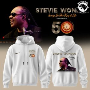 Stevie Wonder Songs in the Key of Life 50th Anniversary Pullover Hoodie 5
