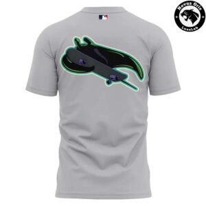 Tampa Bay Rays 2026 MLB Road Uniform Gray Graphic T Shirt 4