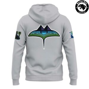 Tampa Bay Rays 2026 MLB Road Uniform Gray Pullover Hoodie 4