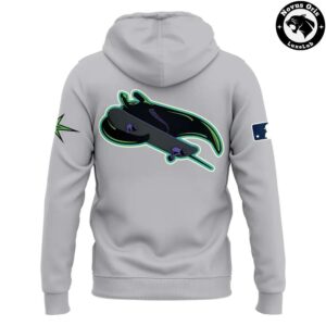 Tampa Bay Rays 2026 MLB Road Uniform Gray Pullover Hoodie 5