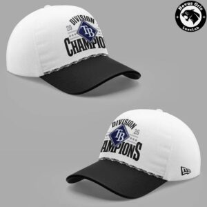 Tampa Bay Rays AL East Division Champions 2026 Navy Pullover Hoodie 3