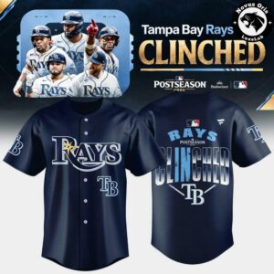 Tampa Bay Rays Postseason Clinched Win Our Way 2026 Baseball Jersey