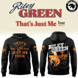 Tennessee Volunteers x Riley Green Thats Just Me Tour 2026 Hoodie