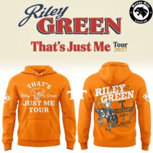 Tennessee Volunteers x Riley Green Thats Just Me Tour 2026 Hoodie 2