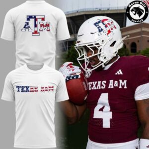 Texas A&M Aggies 2026 Salute to Service Graphic T-Shirt