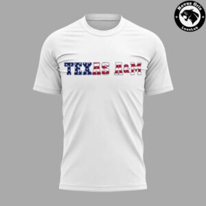 Texas AM Aggies 2026 Salute to Service Graphic T Shirt 3
