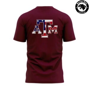 Texas AM Aggies 2026 Salute to Service Graphic T Shirt 6