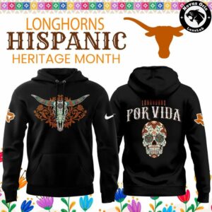Texas Longhorns Hispanic Heritage Month 2026 Graphic Hoodie 2