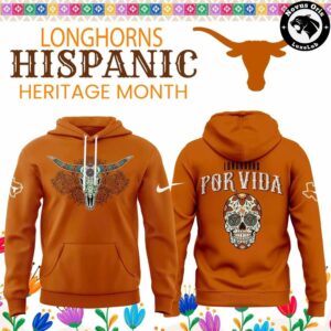 Texas Longhorns Hispanic Heritage Month 2026 Graphic Hoodie 3