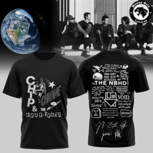 The Neighbourhood The World Tour 2026 Black Graphic T-Shirt