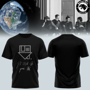 The Neighbourhood The World Tour 2026 Black Graphic T Shirt 6