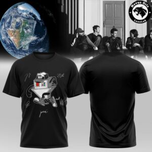 The Neighbourhood The World Tour 2026 Black Graphic T Shirt 7