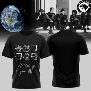 The Neighbourhood The World Tour 2026 Black Graphic T Shirt 8