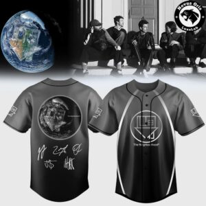 The Neighbourhood The World Tour 2026 Black Grey Baseball Jersey