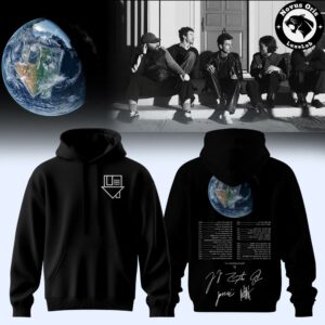 The Neighbourhood The World Tour 2026 Black Pullover Hoodie