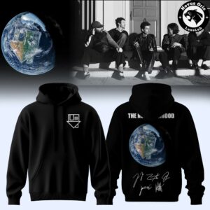 The Neighbourhood The World Tour 2026 Black Pullover Hoodie 3
