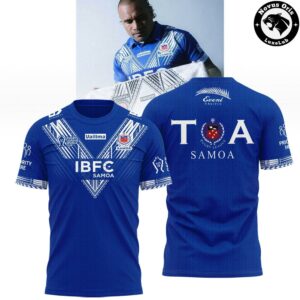 Toa Samoa Rugby League World Cup 2026 Graphic T Shirt 2