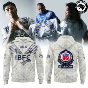Toa Samoa Rugby League World Cup 2026 Pullover Hoodie