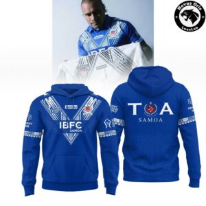Toa Samoa Rugby League World Cup 2026 Pullover Hoodie 3
