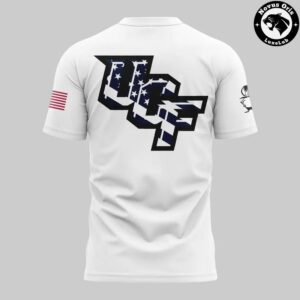 UCF Knights Property of SpaceU 2026 White Graphic T Shirt 3