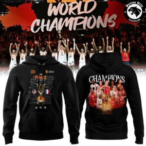 USA Womens Basketball 2026 FIBA World Champions 12x Berlin Victory Hoodie 3