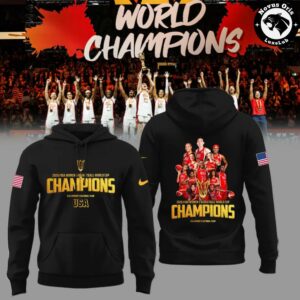 USA Womens Basketball 2026 FIBA World Champions 12x Berlin Victory Hoodie 4