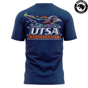 UTSA Roadrunners Los Correcaminos 2026 Navy Graphic T Shirt 3