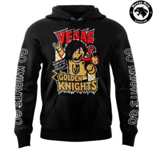 Vegas Golden Knights When We Were Emo Black Pullover Hoodie 2