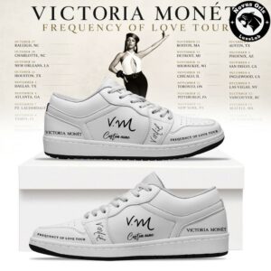 Victoria Mont Frequency Of Love Tour 2026 Custom Air Force 1 3