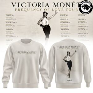 Victoria Monét Frequency Of Love Tour 2026 Graphic Sweatshirt