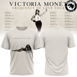 Victoria Mont Frequency Of Love Tour 2026 Graphic T Shirt 2