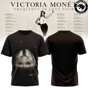 Victoria Mont Frequency Of Love Tour 2026 Graphic T Shirt 3