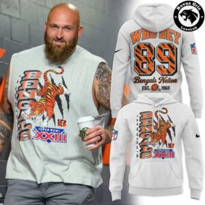Vintage Cincinnati Bengals NFL Super Bowl XXIII Who Dey Hoodie