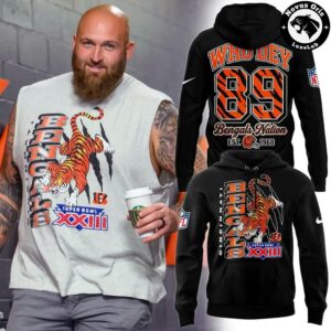Vintage Cincinnati Bengals NFL Super Bowl XXIII Who Dey Hoodie 2