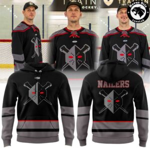 Wheeling Nailers ECHL Ice Hockey Mask Alternate 2026 Hoodie