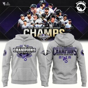 Winston-Salem Dash South Atlantic League Champions 2026 Hoodie
