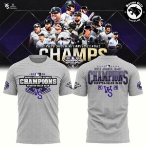 Winston Salem Dash South Atlantic League Champions 2026 T Shirt 1