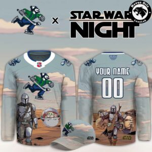 Abbotsford Canucks Star Wars Night 2026 Custom Hockey Jersey