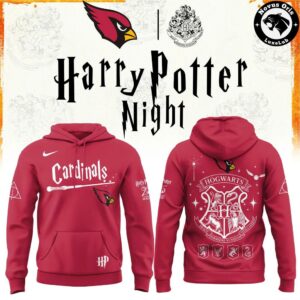Arizona Cardinals x Harry Potter Night 2026 Pullover Hoodie 2