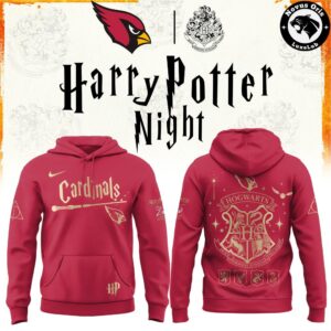Arizona Cardinals x Harry Potter Night 2026 Pullover Hoodie 3