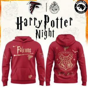 Atlanta Falcons x Harry Potter Night 2026 Pullover Hoodie 3
