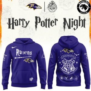 Baltimore Ravens x Harry Potter Night 2026 Pullover Hoodie 2