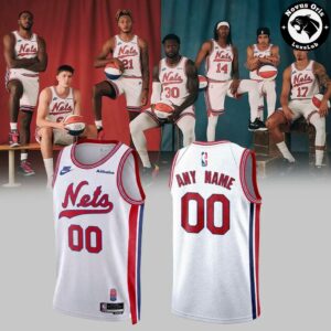 Brooklyn Nets Classic Edition 2026 White Custom Jersey
