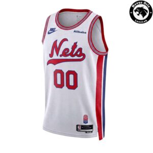 Brooklyn Nets Classic Edition 2026 White Custom Jersey 2